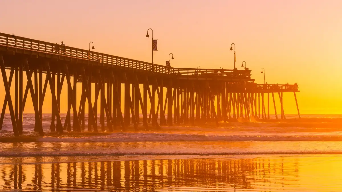 the Famous Pismo Beach Pier