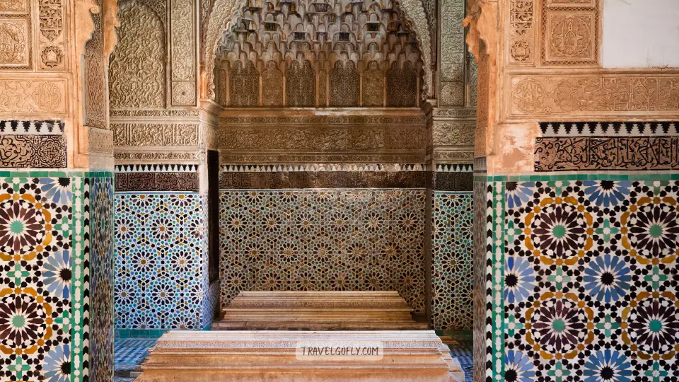 Marvel at Saadian Tombs