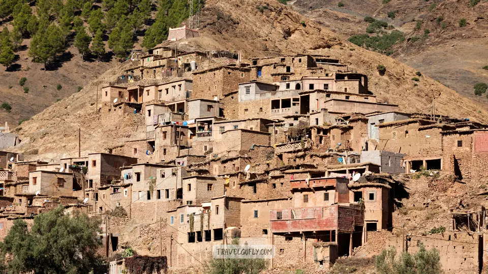 the Atlas Mountains